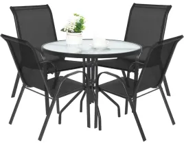 meble-ogrodowe-stol-okragly-szklany-90cm-i-4-krzesla-metalowe-czarne