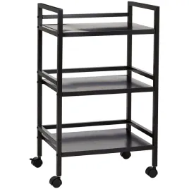 wozek-serwisowy-metalowy-3-poziomy-czarny-amazon-basics-na-kolkach