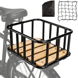 koszyk-rowerowy-na-bagaznik-metalowy-20kg-stabilny-pojemny-zestaw-siatka