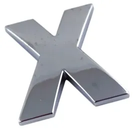 b8e52-emblemat-litera-literka-chrom-x-x-duza-56cm
