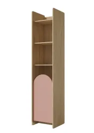 bezowa-szafa-mlodziezowa-regal-dab-cremona-rozowy-43cm-lopez-jr