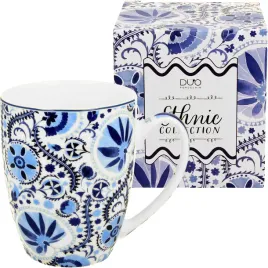 porcelanowy-kubek-classic-360-ml-do-kawy-herbaty-ethnic-naresh-blue