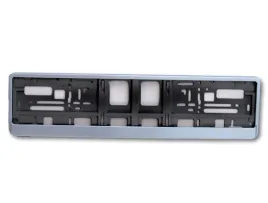 ramka-pod-tablice-rejestracyjna-silver-srebrna-mat