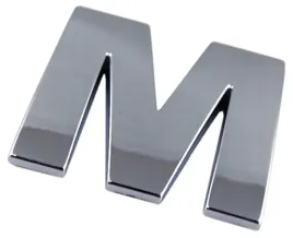 t0e39-emblemat-litera-literka-cyfra-cyfry-chrom-m