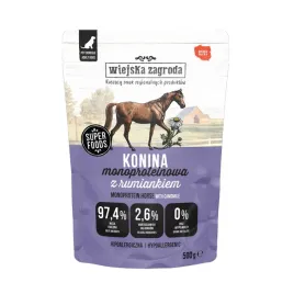 wiejska-zagroda-mono-hipoalergiczna-mokra-karma-dla-psa-adult-konina-500g