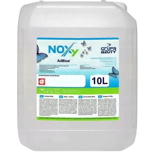 PŁYN AD-BLUE NOXY DODATEK KATALITYCZNY DIESEL DO DIESLA ADBLUE AD BLUE 10L