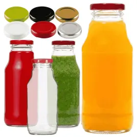 butelka-na-przecier-sos-szklana-na-sok-z-wieczkiem-kubus-330ml-mala-10-szt