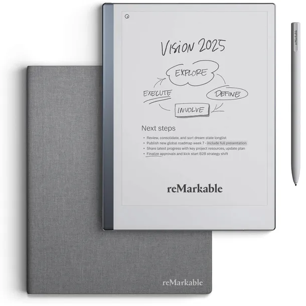 reMarkable 2 Zestaw Notatnik Cyfrowy Etui Grey Marker 10.3 tablet