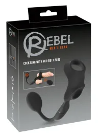 rebel-rc-system-pierscien-intymny-z-wibrujaca-wtyczka-czarny-33-cm