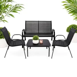 meble-ogrodowe-taras-ogrod-zestaw-komplet-stolik-krzesla-sofa-czarny-kawowy