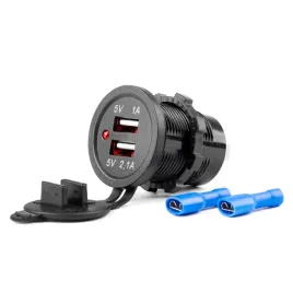ladowarka-usb-do-pojazdow-12-24v-wodoodporna-2xusb-czerwone-amio-mod-03