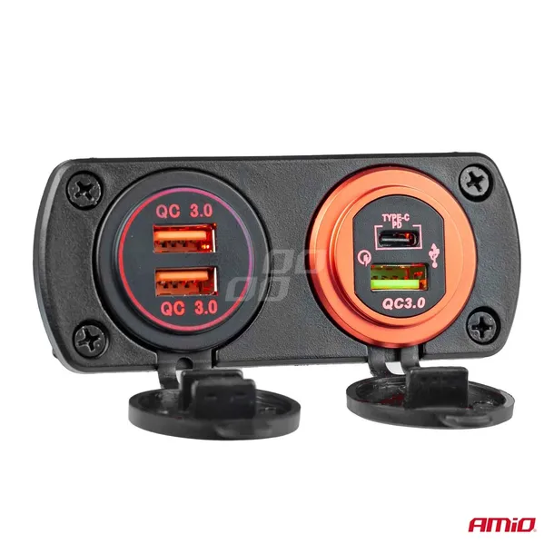 ladowarka-usb-samochodowa-2xusb-qc3-0-ip65-amio-mod-05-marka-amio-stan-nowy