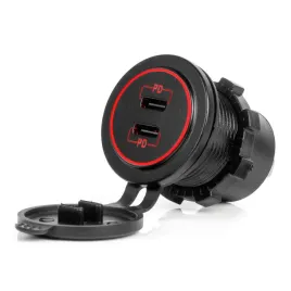 ladowarka-samochodowa-2x-usb-c-wodoodporna-amio-04223