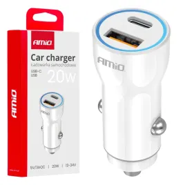 ladowarka-samochodowa-szybka-20w-usb-a-usb-c-amio-03881-biala