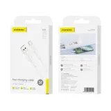 foneng-kabel-xs01-usb-c-3a-1m-bialy