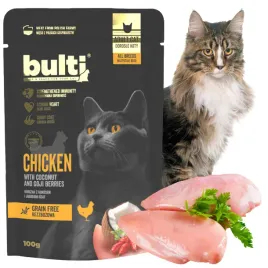 mokra-karma-dla-kotow-bulti-superfoods-saszetka-kurczak-kokos-jagody-goji