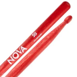 palki-paleczki-perkusyjne-hikora-czerwone-vic-firth-nova-5b-red
