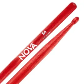 palki-paleczki-perkusyjne-hikora-czerwone-vic-firth-nova-5a-red