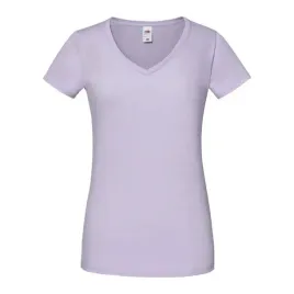 koszulka-damska-iconic-v-neck-soft-lavender-r-xs