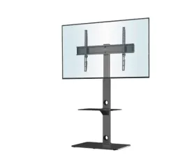 stojak-podlogowy-tv-bontec-3070-vesa-600x400-polka-szklo-czarny