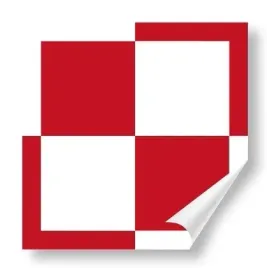 4xnaklejka-grafika-na-samochod-szachownica-lotnicza-polskie-lotnictwo-10x10