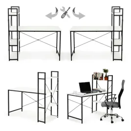 biurko-komputerowe-biurowe-stol-regal-polki-loft