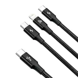kabel-usb-3w1-baseus-rapid-series-micro-usb-lightning-usb-c-20w-1-5m-stan-nowy