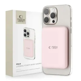 tech-protect-pb10-lifemag-magsafe-power-bank-5000mah-pink
