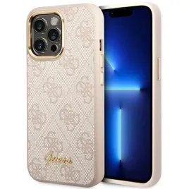 guess-guhcp14lhg4shp-iphone-14-pro61-rozowy-pink-hard-case-4g-vintage-gol
