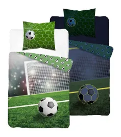 posciel-dziecieca-swiecaca-w-ciemnosci-140x200-zielona-z-pilka-nozna