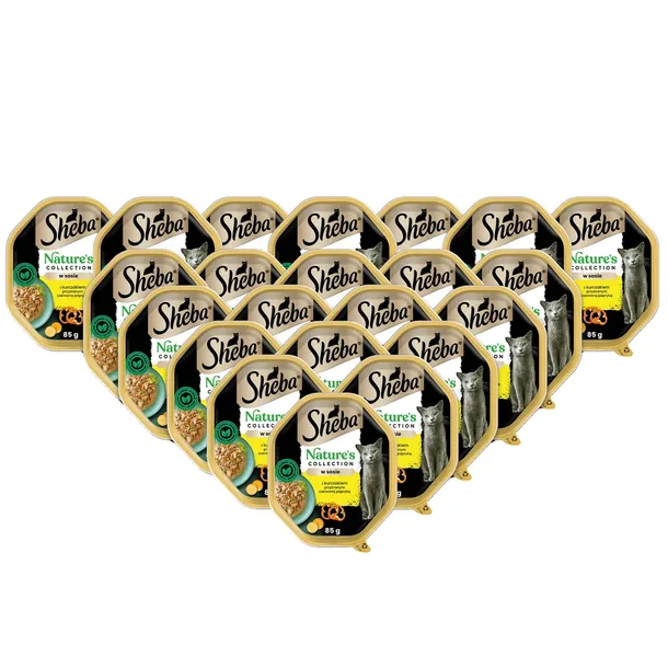 Sheba Tacka Natures Collection Sos Kurczak 22x85g