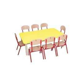 stolik-kolorowy-przedszkolny-8-osobowy-zolty-educol-140x80cm