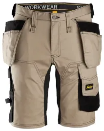 spodenki-robocze-snickers-6141-meskie-elastyczne-z-kieszeniami-khaki-52