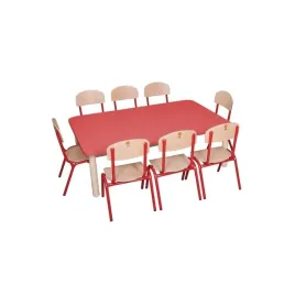 stolik-kolorowy-przedszkolny-8-osobowy-czerwony-educol-140x80cm