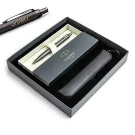 dlugopis-parker-im-monochrome-bronze-z-grawerem-etui-zestaw-prezentowy