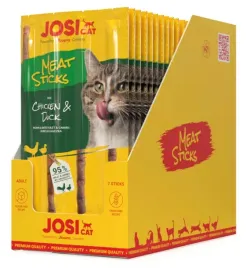 josicat-meat-sticks-kaczka-kurczka-dla-kota-20x35g