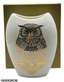 wazon-ceramiczny-ze-zlota-sowa-20cm