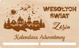 kalendarz-adwentowy-sanie-imie-domki-zawieszki