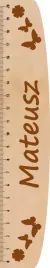 linijka-personalizowana-imie-napis-motylki