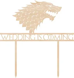 topper-slub-wesele-sklejka-wedding-is-coming