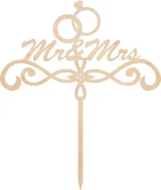 topper-slub-wesele-sklejka-mr-and-mrs