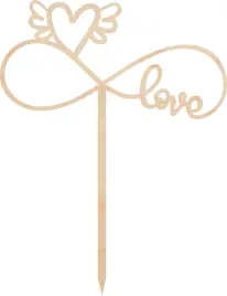 topper-slub-wesele-sklejka-love