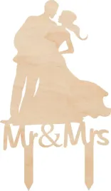 topper-slub-wesele-sklejka-mr-and-mrs