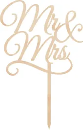 topper-slub-wesele-sklejka-mr-and-mrs
