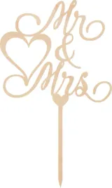 topper-slub-wesele-sklejka-mr-and-mrs