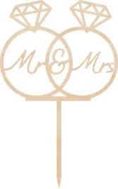 topper-slub-wesele-sklejka-mr-and-mrs