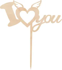 topper-slub-wesele-sklejka-i-love-you