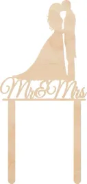 topper-slub-wesele-sklejka-mr-and-mrs