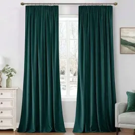zaslona-zaciemniajaca-na-zabki-kolor-szmaragdowo-zielony-2szt-140x280cm