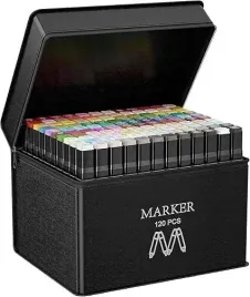 markery-permanentne-dwustronne-flamastry-pisaki-kolorowe-zestaw-120-szt